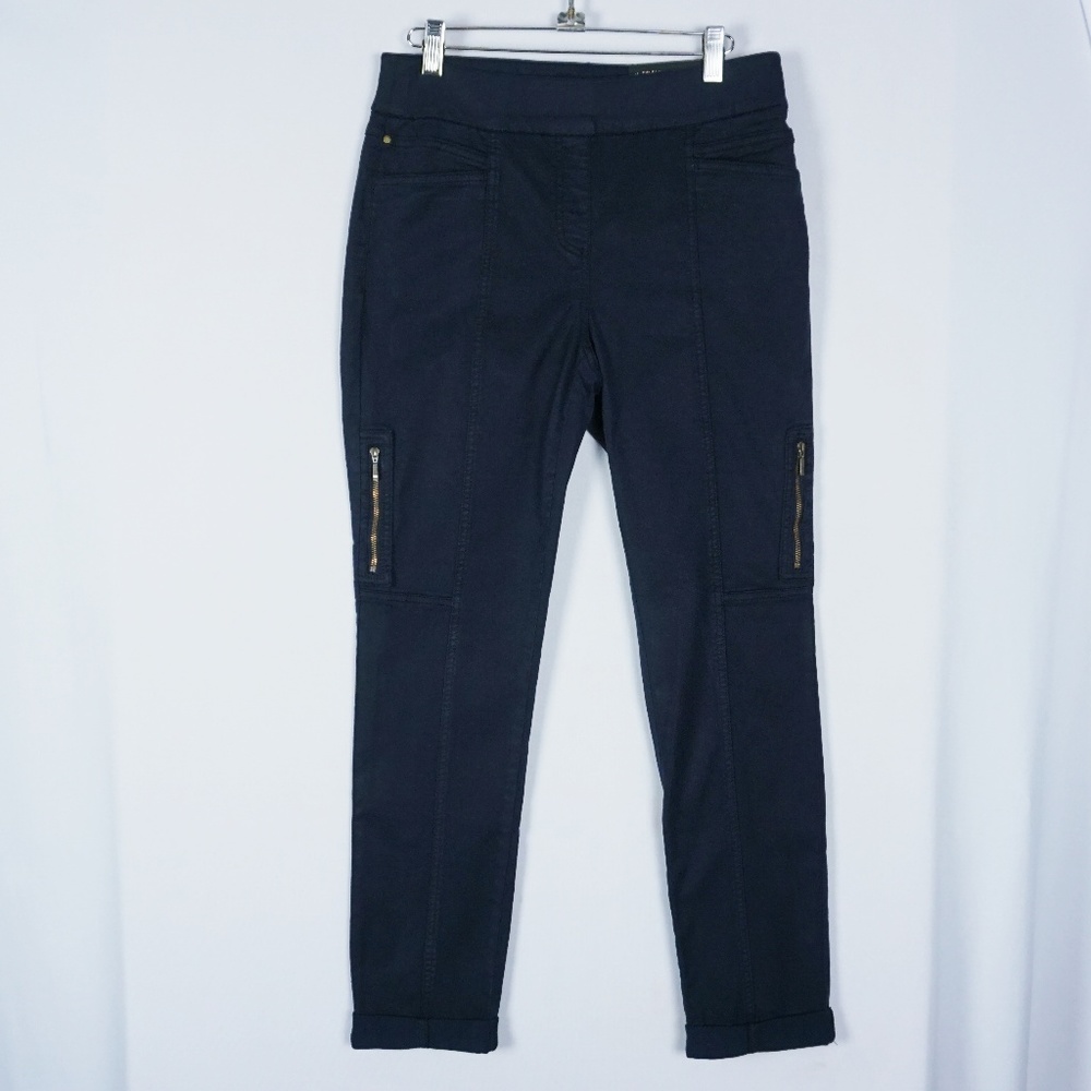 😊 Chicos So Slimming Ankle Pants INK BLUE ONLY - Picture 2 of 4